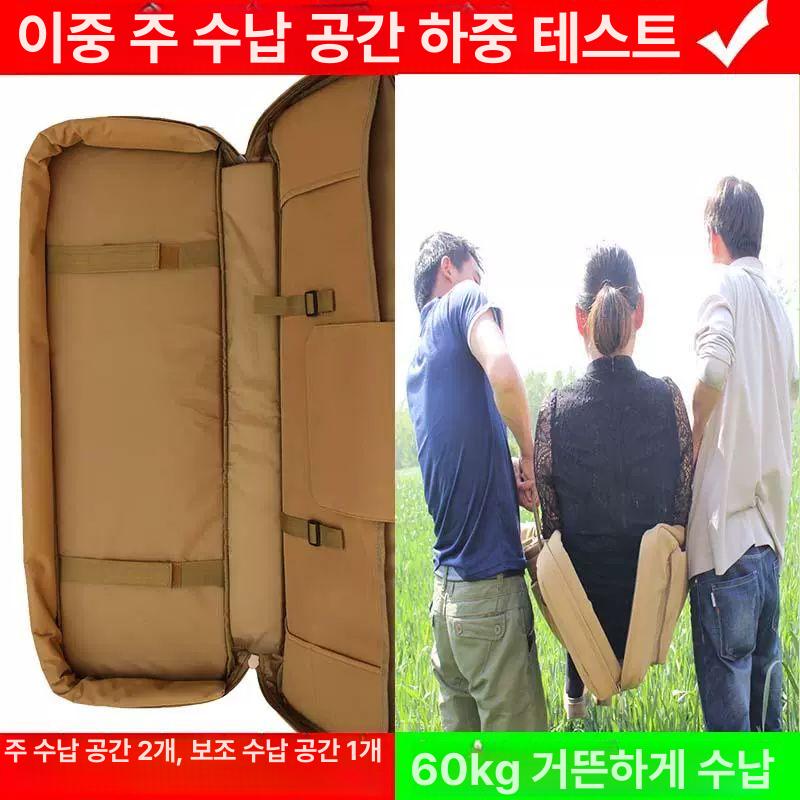 민물낚시 백팩 대용량 방수 수납 슬링백 피싱 가방 60센티 짬낚 여행 등산 - 상세 이미지 2