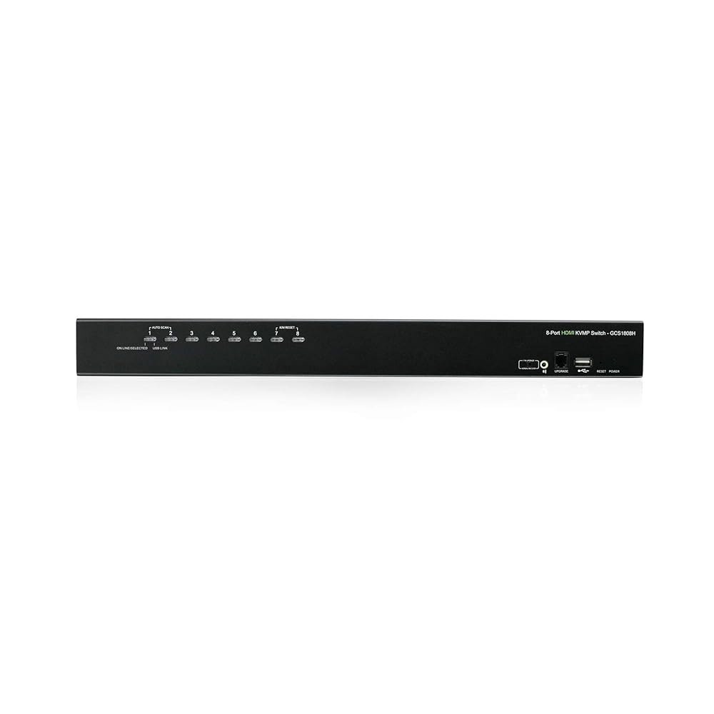 IOGEAR 8포트 USB HDMI KVM 스위치 u2013 OSD 캐스케이드 w / 풀 케이블 세트 (TAA) GCS1808HKITU - 상세 이미지 3