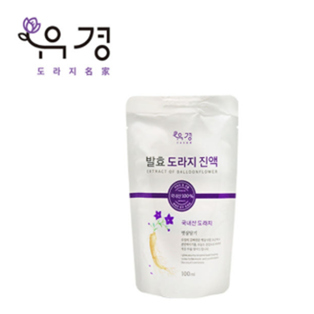 유경 국산 발효 도라지 진액 즙 경산 약도라지 100ml 25팩 백년소공인선정 YK-1001 - 상세 이미지 3