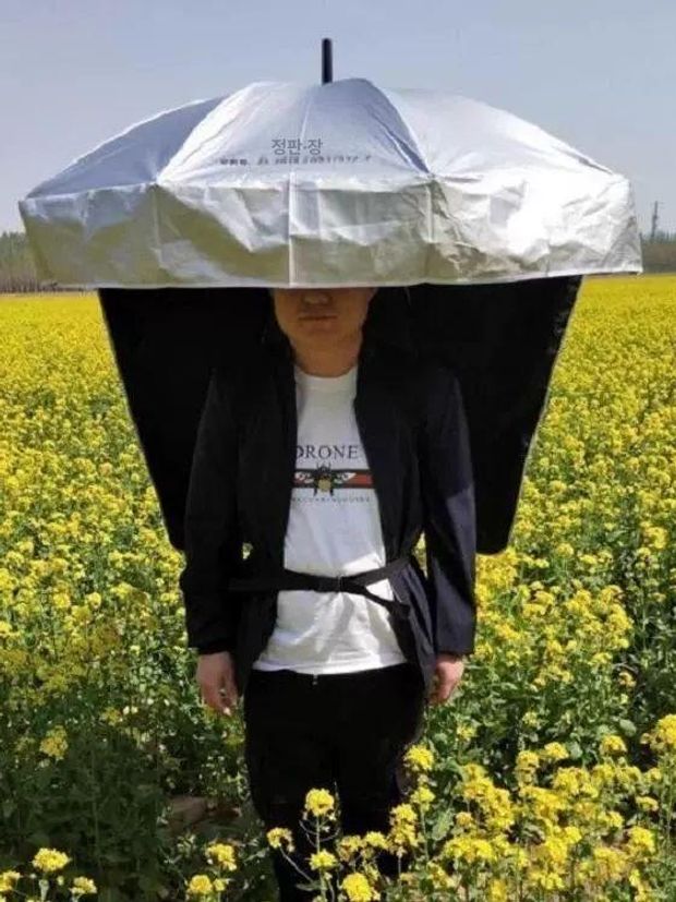 자외선차단 농작업용 선글라스 핸즈프리 모자 백팩 햇빛 보호 낚시 골프 야외활동 - 상세 이미지 3