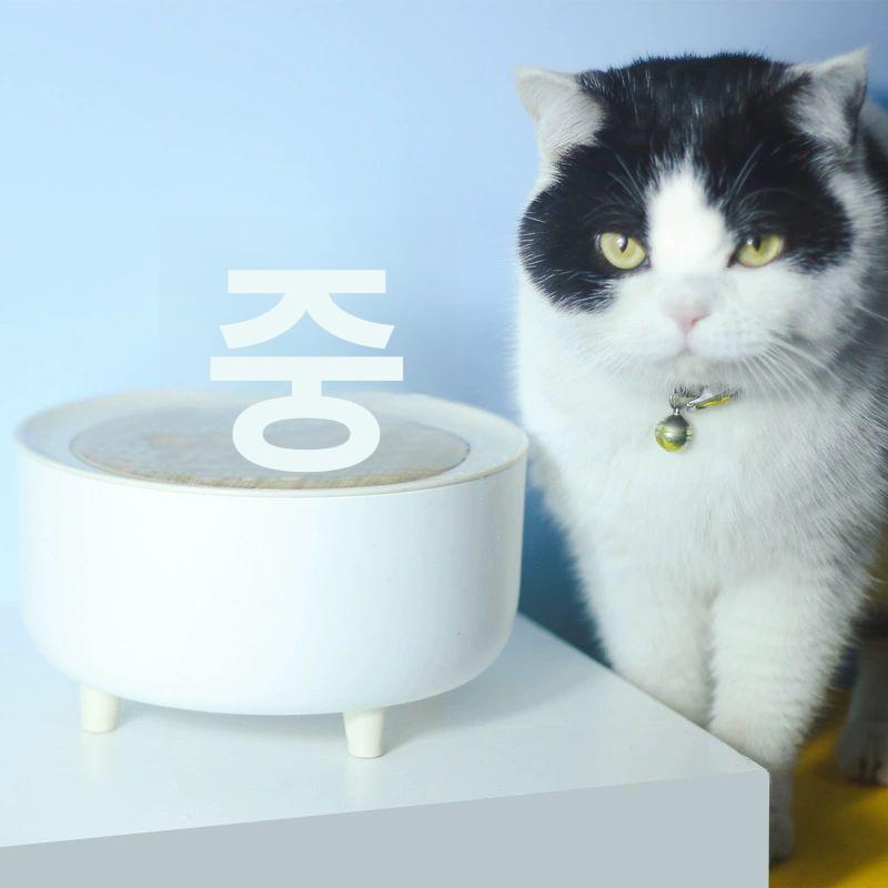 고양이 정수기 대용량 자동 순환식 분수대 반려동물 음수기 깨끗한 물 - 상세 이미지 3