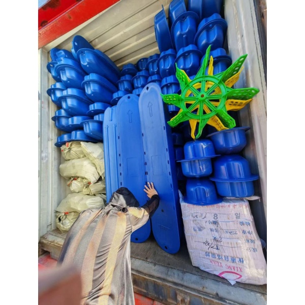 고효율 산소펌프 부품 수족관 수차 임펠러 삼각자리 양어장 부력 푸지 2호 배 26cm 구멍 간격 - 상세 이미지 2