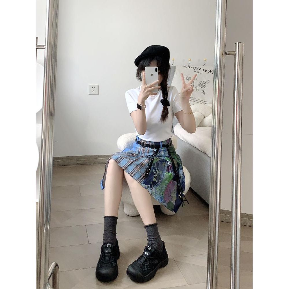 스트링슈즈 슬립온 통굽 삼바 단화 운동화 키높이 데일리 실버 메리제인 여자 여성굽높은신발 블랙 225mm(35) - 상세 이미지 2