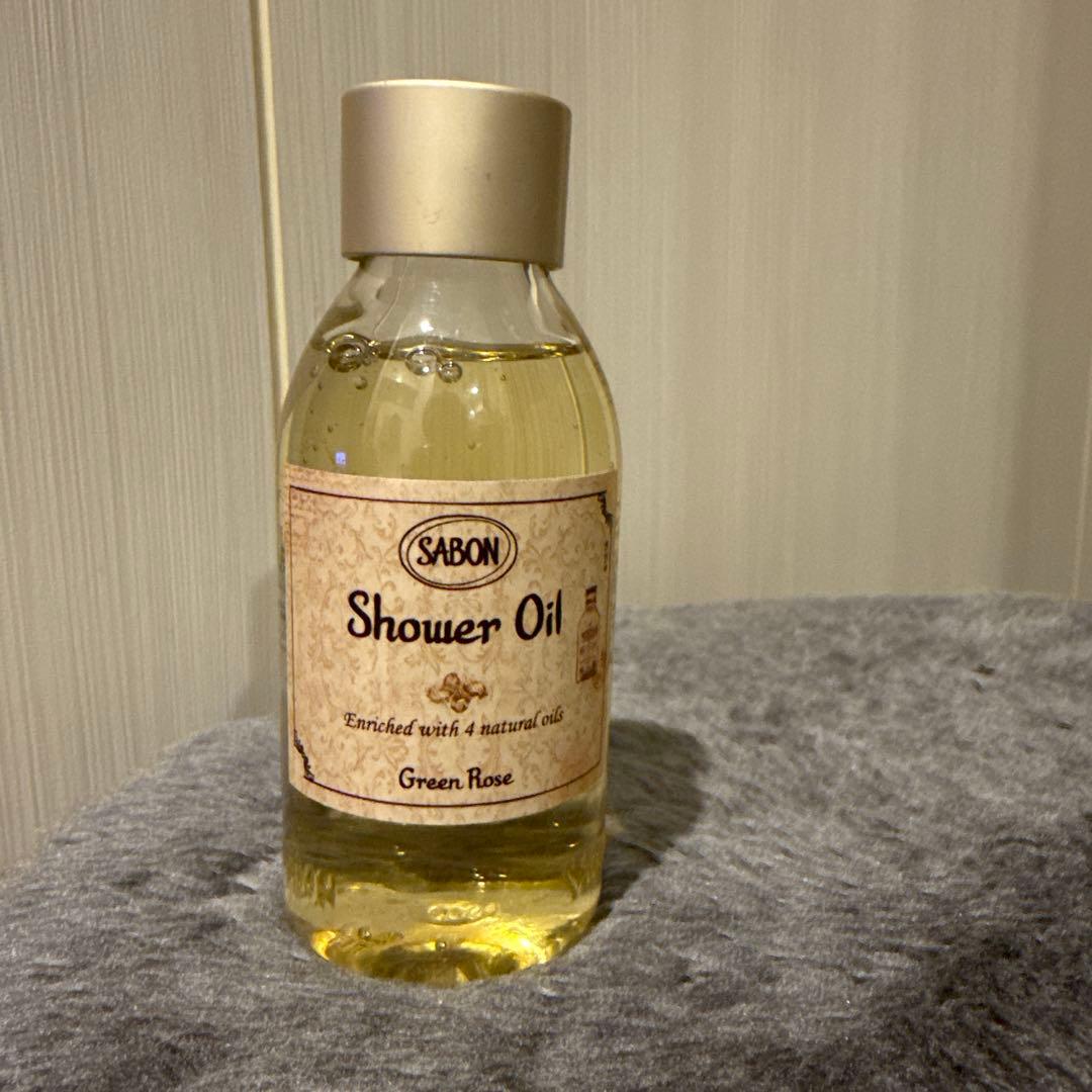 사봉 바디워시 샤워오일 그린로즈 퍼퓸 바디보습케어 데일리샤워 500ml, 1개 - 상품 이미지