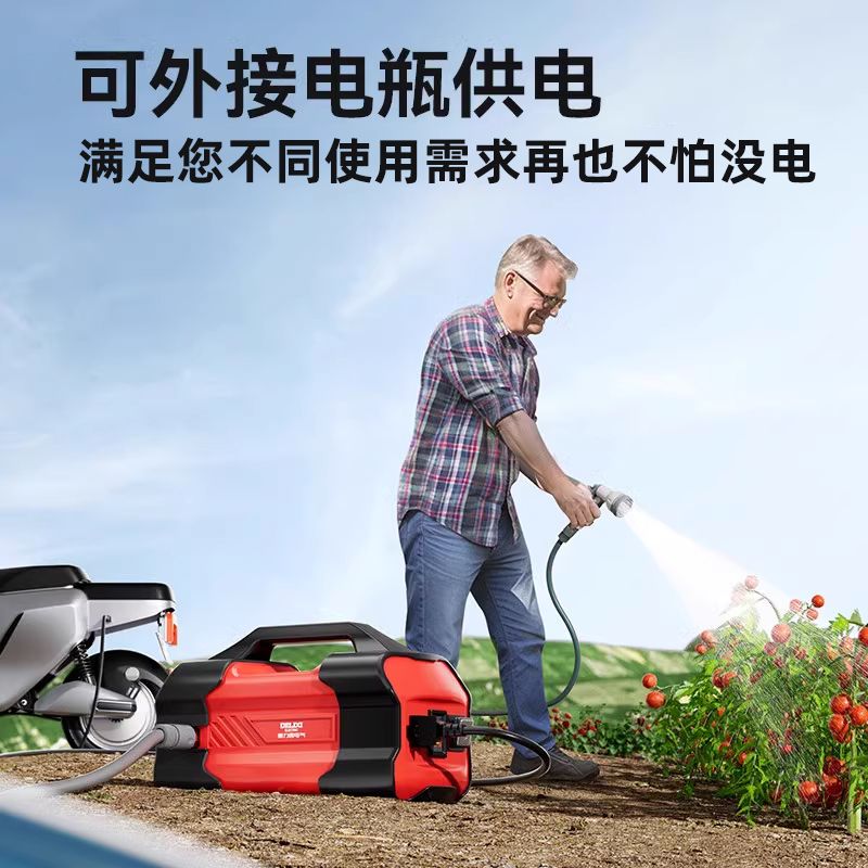 충전식 무선 텃밭 양수기 호스 농업용 농업용기계 소형 관리기 경운기 탈곡기 곡물 트랙터 표준 5400mAh 수도관 없음 - 상세 이미지 4