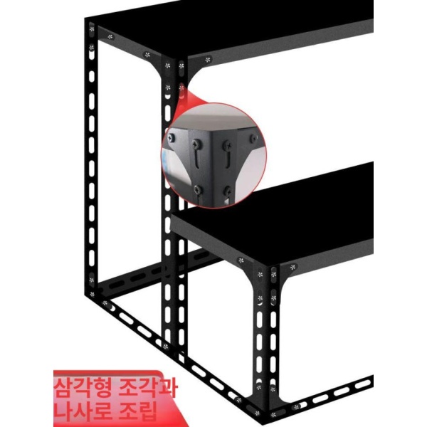감성적인 식물 정리대 화초 거실 인테리어 진열대 계단 거치대 120 x 60x60 2단 - 상세 이미지 4