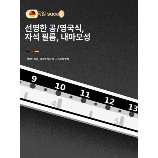 정밀한 다이얼 고정밀 내경 캘리퍼 측정용 버니어 눈금자 게이지 금속 케이스 오리지널 테크 15mm - 상세 이미지 4
