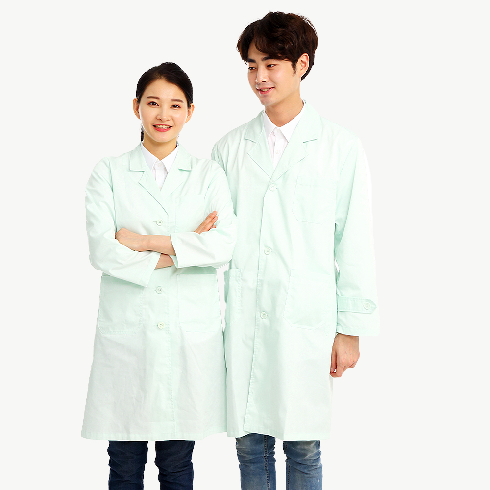 사계절용 의사 약사 실험실 LAB T/C30수면혼방 폴리 영양사가운 - 상세 이미지 5