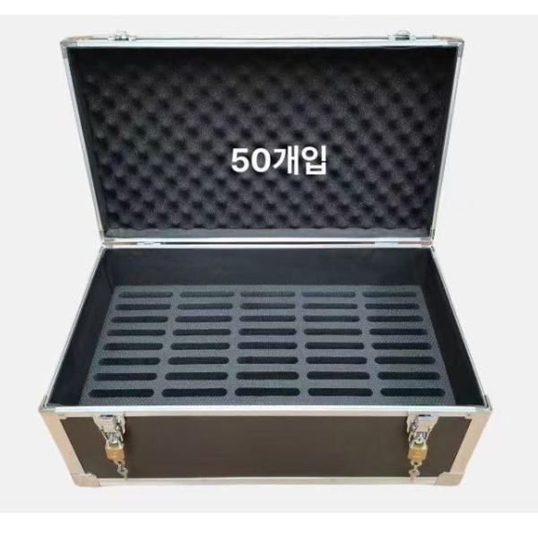 튼튼한 무대 이펙터 수납함 운반함 음향 항공 케이스 장비 60개 세트 - 상세 이미지 4