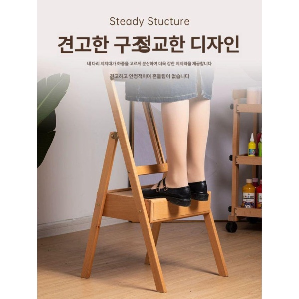 감성적인 드로잉 지지대 보드 탁상용 서랍형 우드 거치대 화판 두꺼운 수입 앞으로 기울어진 - 상세 이미지 4