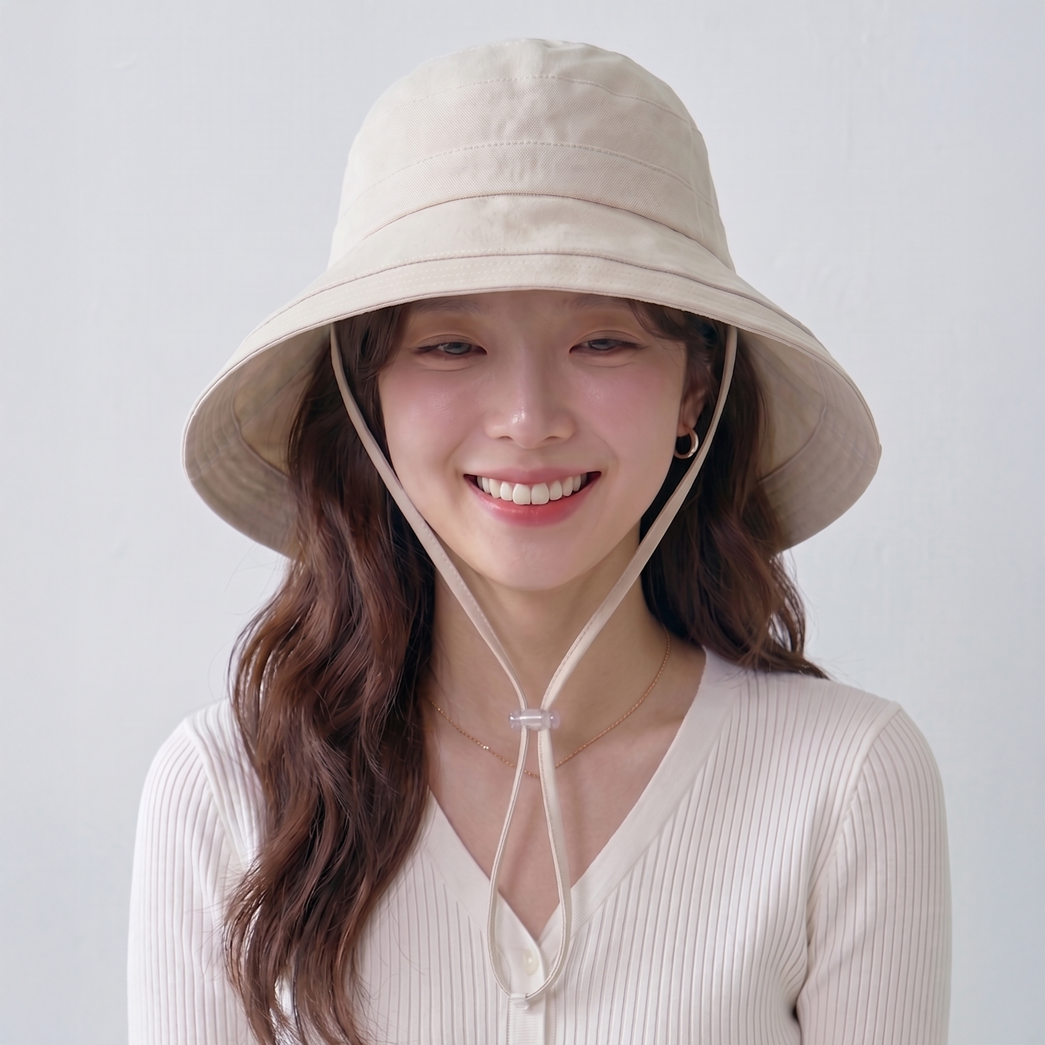 여름모자 챙넓은 여성 휴양지 바캉스 비치 여행 산책 와이드챙 버킷햇 벙거지 모자 상품 이미지