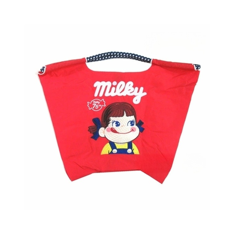 볼앤체인 x 후지야 밀키 페코짱 75주년 한정판 토트백 Limited Edition Eco Bag (2컬러) - 상세 이미지 2