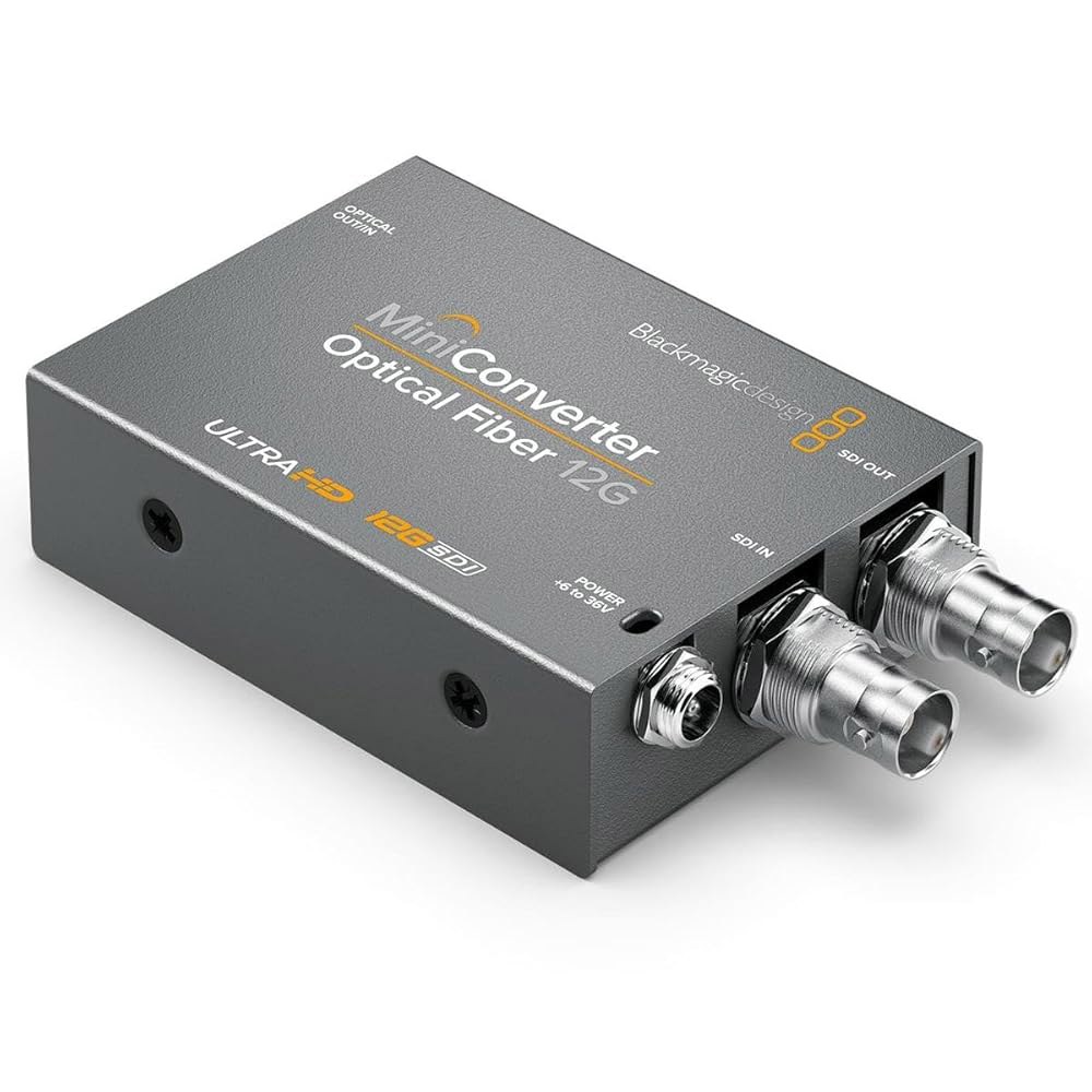 블랙매직 디자인 미니 컨버터 광섬유 12G CONVMOF12G - 상세 이미지 3