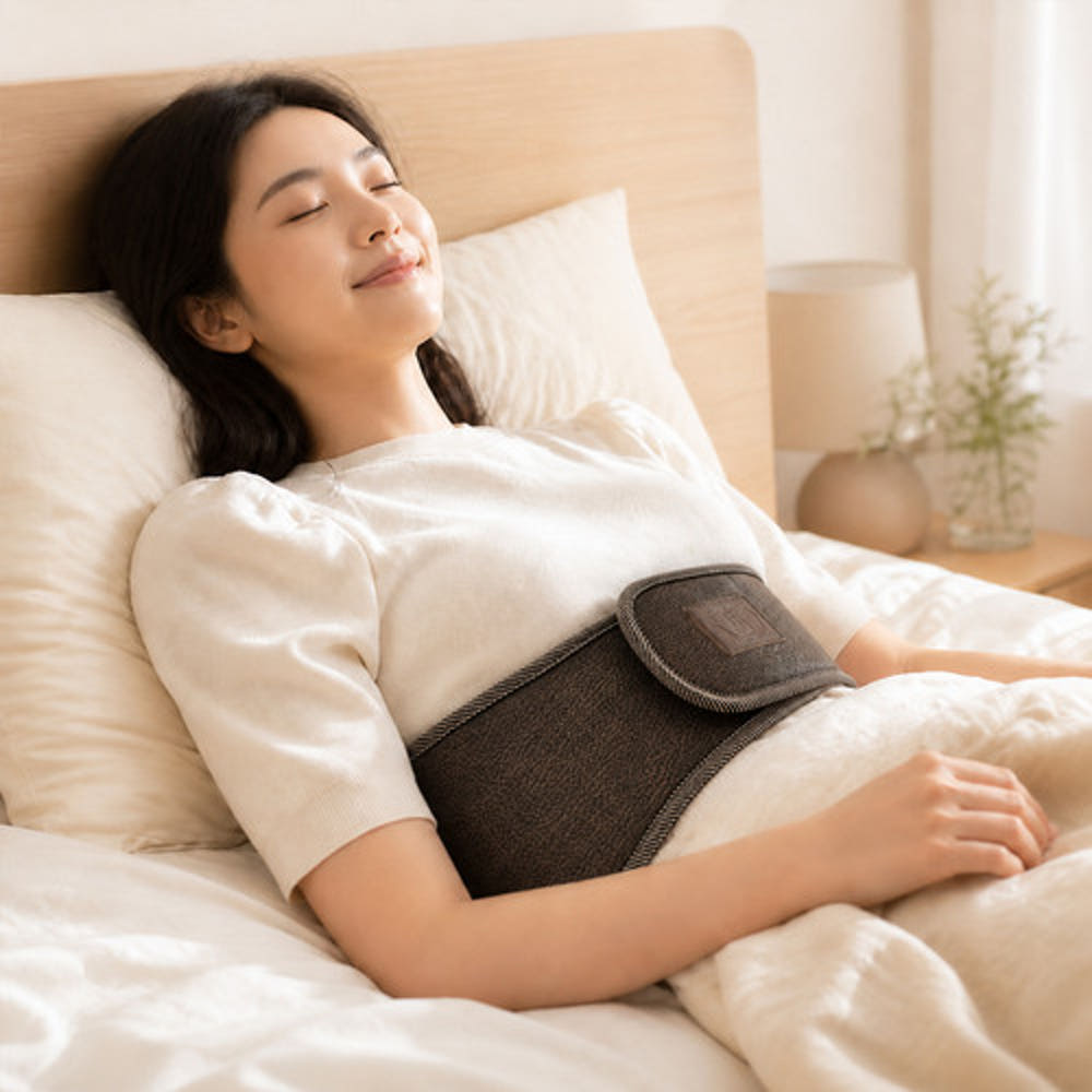한일의료기 생리통 원적외선 요추근이완 허리 배 온열찜질기 - 상품 이미지