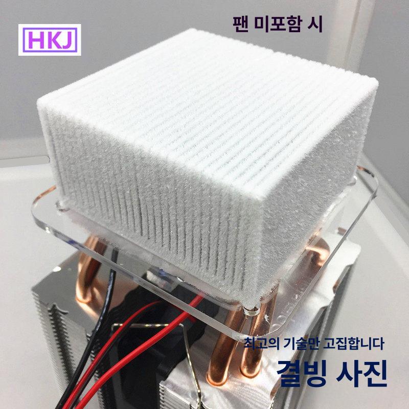 에어컨 시스템반도체 펠티어 소자 열전쿨러 열전도 보강된 4구리관 단일 헤드 온도조절 포함 - 상세 이미지 3