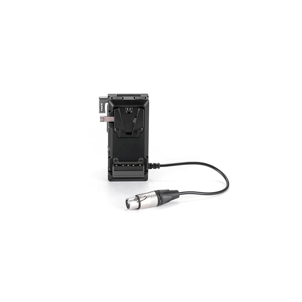 틸타 배터리 플레이트, 캐논 C400 - V 마운트와 호환 | PD USB-C, 2핀, P-탭 포함 USB-C 입력 스위블 디자인 - 상세 이미지 2