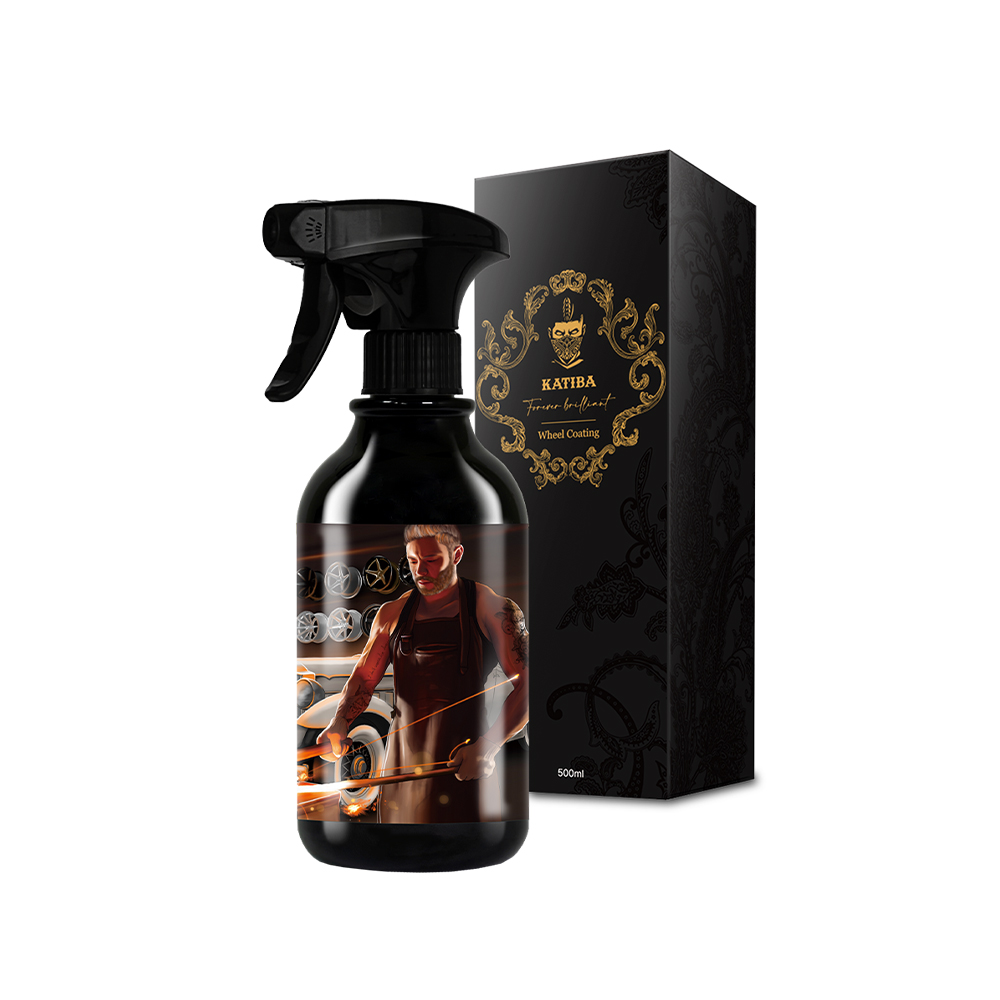 카티바 휠 코팅제 500ml 자동차 + 극세사타월 클리너 세정제 - 상품 이미지