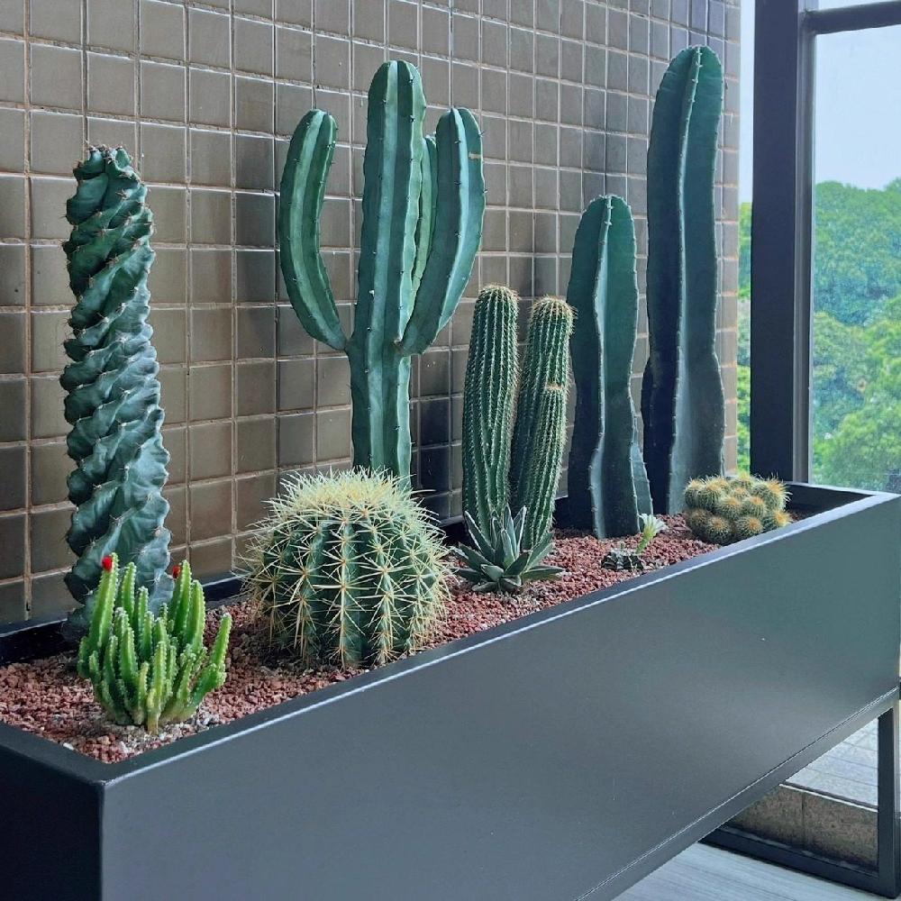 철제 화분 받침대 야외 정원 발코니 식물 선반 길이30x폭30x높이70 cm - 상세 이미지 2