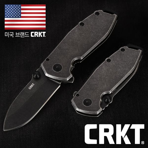 CRKT 스퀴드 어시스트 블랙(F) 나이프 - 메인 이미지