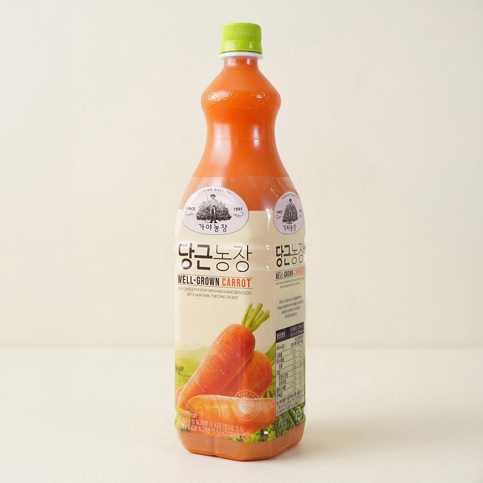 메가마트 웅진 가야농장 제주당근 농장 주스 1.5L - 상세 이미지 2
