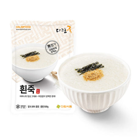 든든한 아침 식사대용 영양죽 건강죽 외 20종 /운동간식 즉석죽 흰죽, 500g, 10개