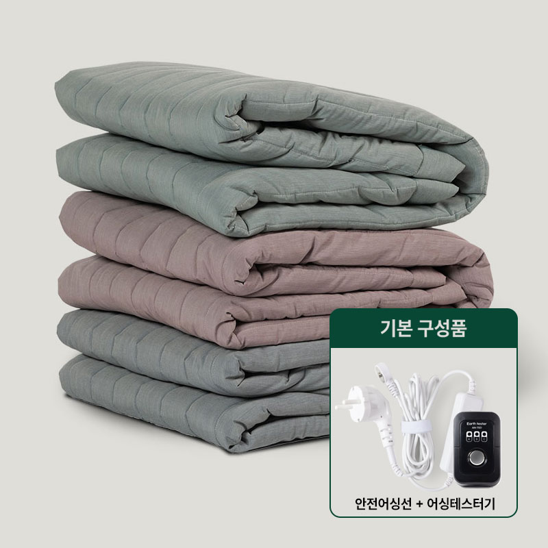 가이아어싱 리콰이엇 실내 맨발걷기 전자파케어 어싱매트 접지매트 - 상품 이미지
