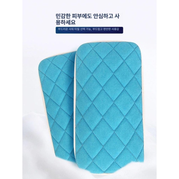 개운한 목욕솔 스크럽 샤워용 때수건 등밀이 욕실용 롱형 46cm 목욕타월커버1개 - 상세 이미지 4