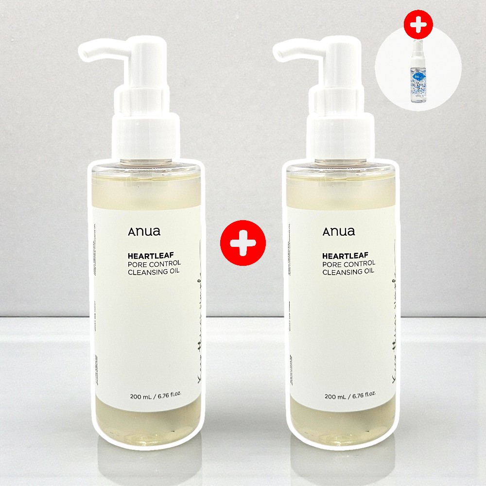 아누아 어성초 포어 컨트롤 클렌징오일 블랙해드 200ml (+200ml+바디미스트 추가) 기획 - 상품 이미지