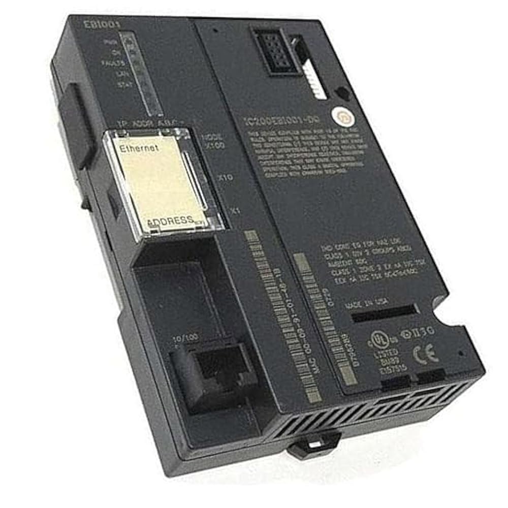 박스에 밀봉된 이더넷용 IC200EBI001 PLC 모듈 I/O 네트워크 인터페이스 1년 보증 - 상품 이미지