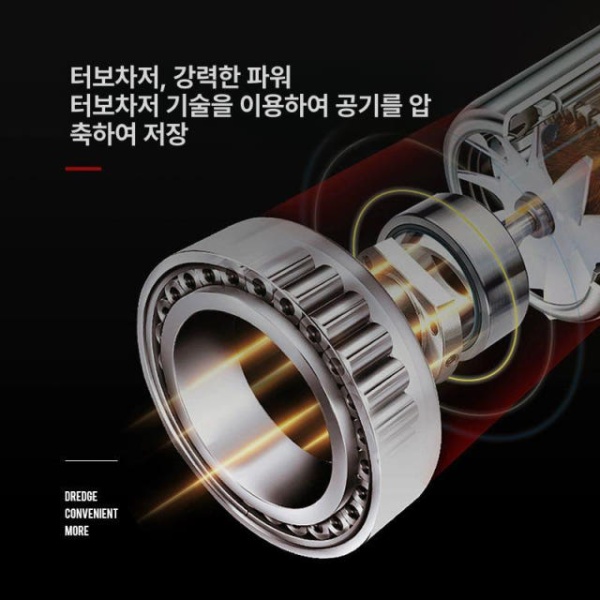 강력한 변기뚫기 배관 하수구 뚫는 와이어 관통기 막힘 막혔을때 프리미엄 1500W 14.5m 풀세트 - 상세 이미지 4