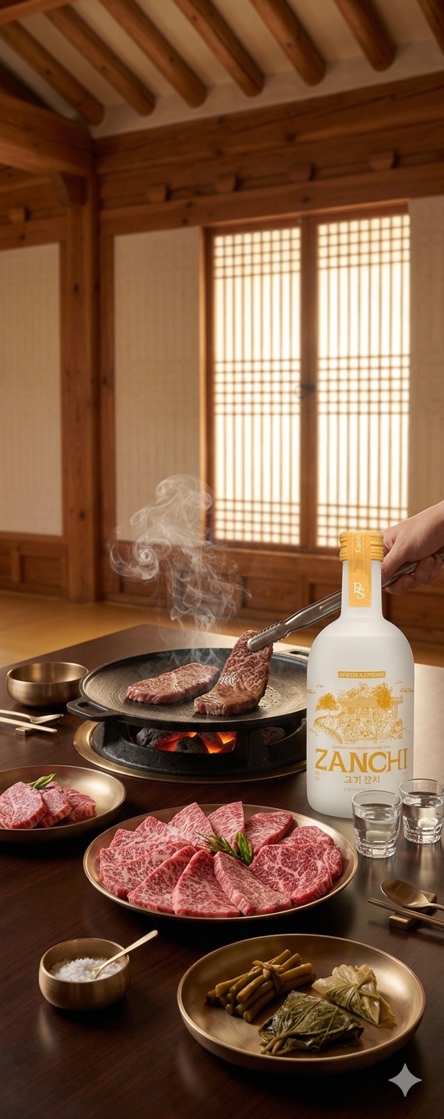 미슐랭 입점, 고기러버를 위한 술, 고기잔치 20도 375ml - 상세 이미지 3