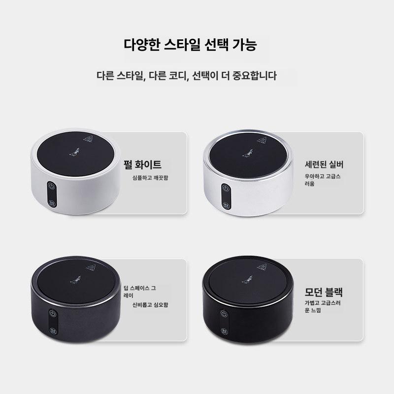 미니 인덕션 티팟 모카포트 전기 워머 유리 주전자 4.0 펄 - 상세 이미지 2