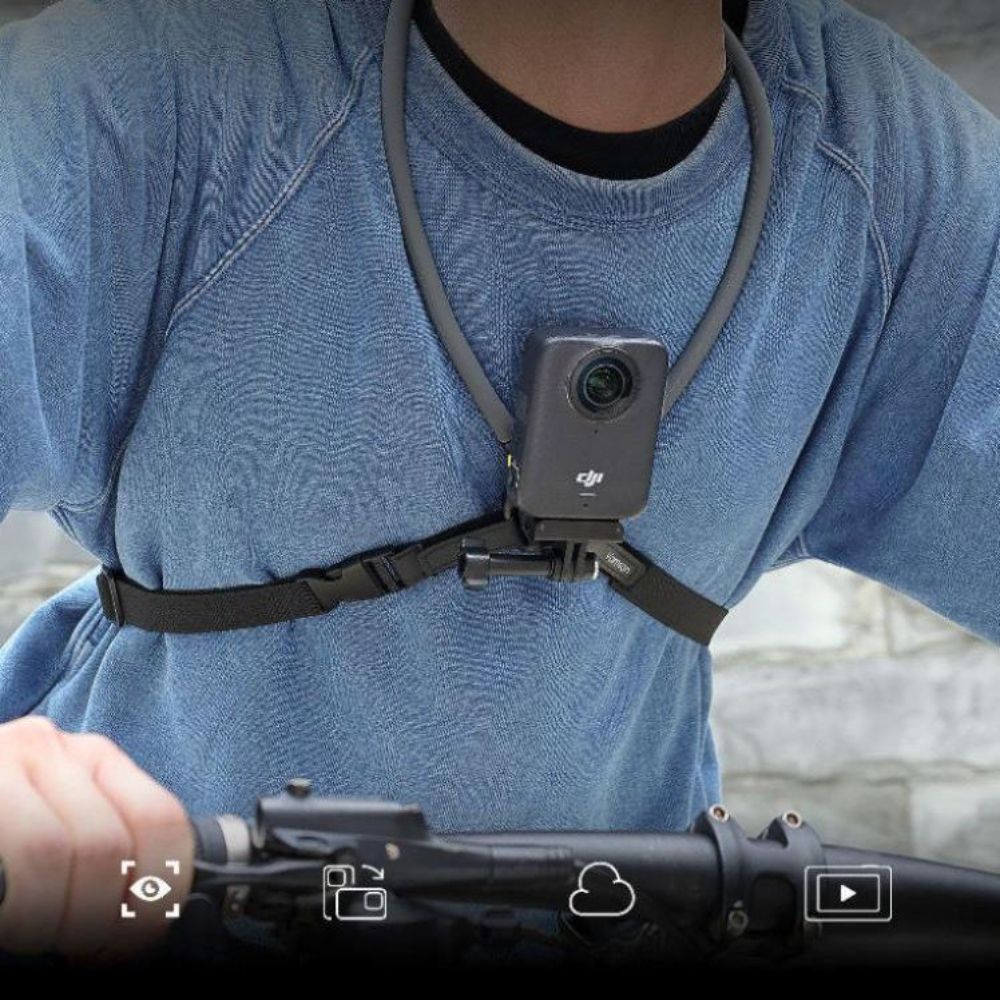 오즈모360 회전 목걸이 거치대 홀터넥 마운트 가슴 고정 액세서리 - 상품 이미지