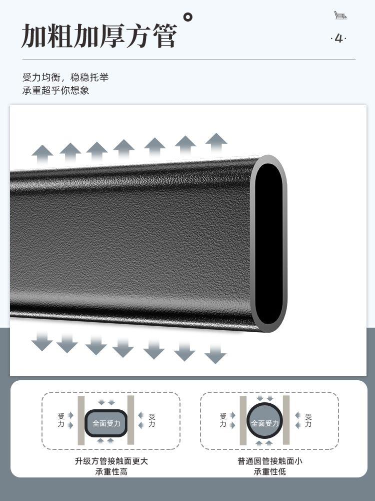 메쉬 스윙체어 거실 엘앤씨 접이식 그물망 흔들의자 창고 식탁의자 물류 안락 원목 안락의자 - 상세 이미지 5