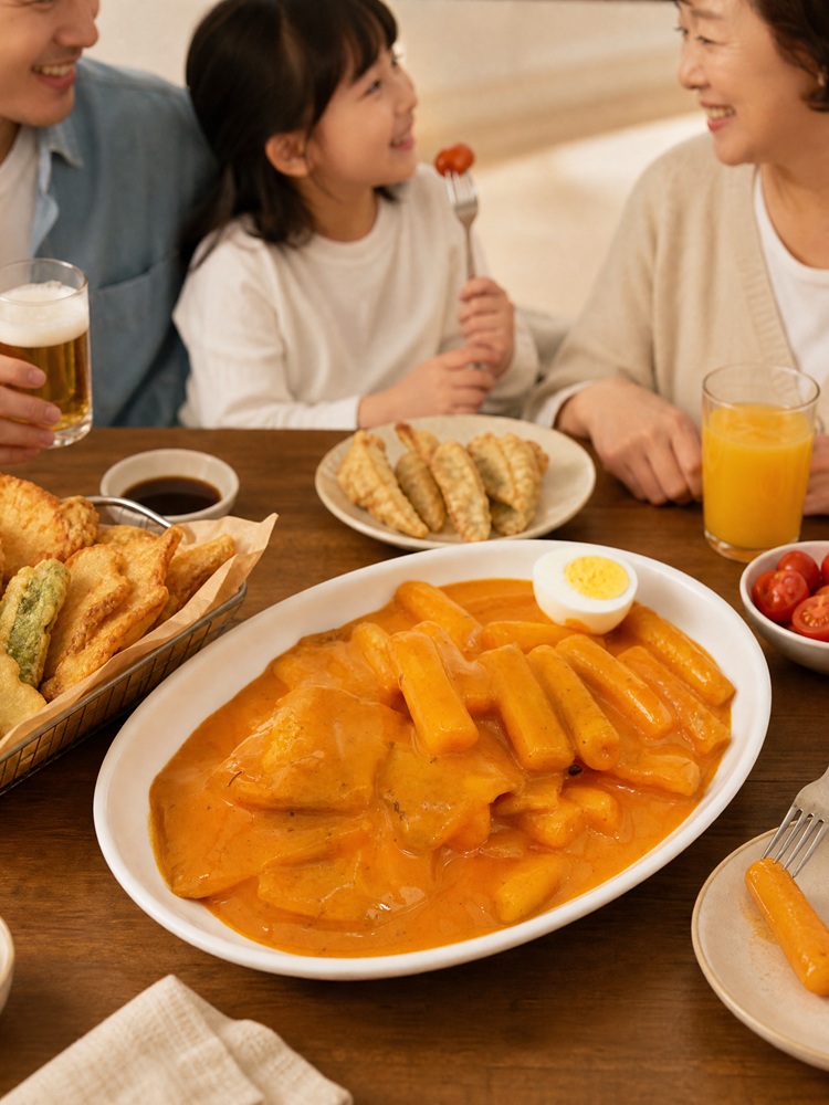 라투이 보통 로제 매콤 떡볶이 분말 밀키트 로제떡볶이, 570g, 1개 이미지 6