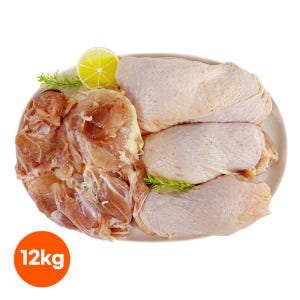 닭정육 12kg 순살 뼈없는 냉동 닭다리살 브라질산 태국산 맛있게 먹은 솔직 후기 - 상품 이미지 1