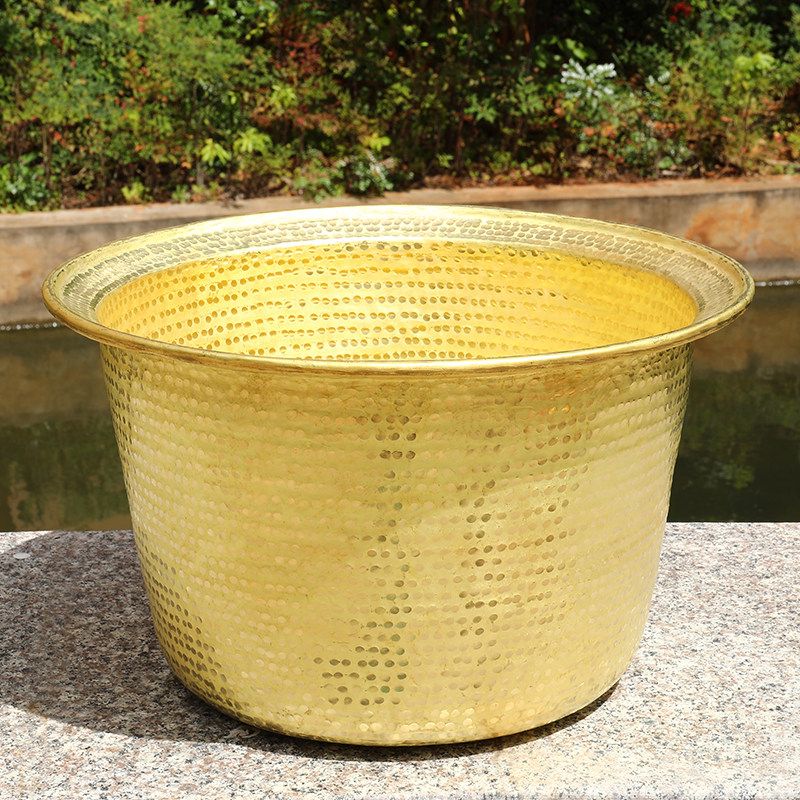 놋 황동 화재 앤티크 결혼식 공예품 시골 가정용 전통 복주머니 선물 만들기 나전칠기 DIY - 상세 이미지 4