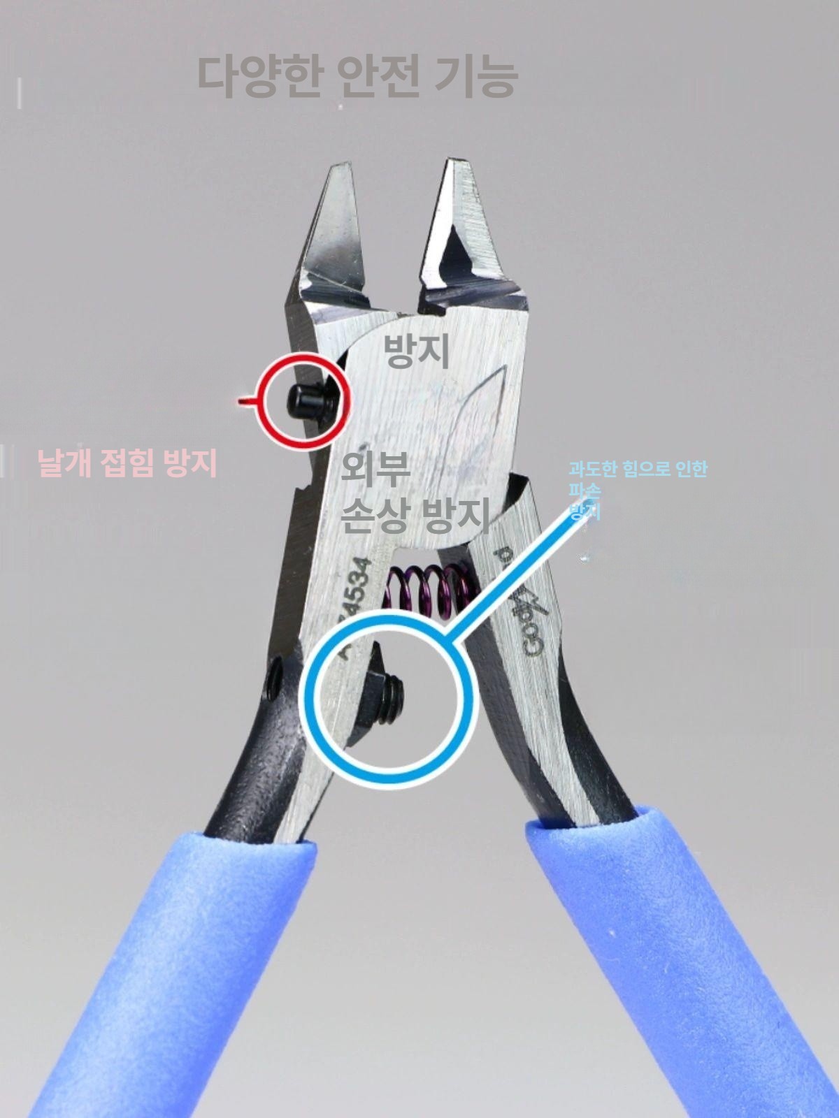 니퍼 정밀 절삭 플라스틱 수공구 공구니퍼 공구세트 렌치세트 공구가방 - 상세 이미지 5