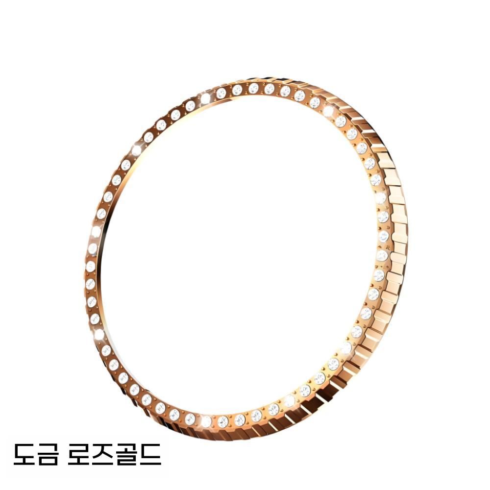 갤럭시워치8 클래식 액정 보호 케이스 다이아몬드 금속 반지 베젤 커버 - 상세 이미지 5