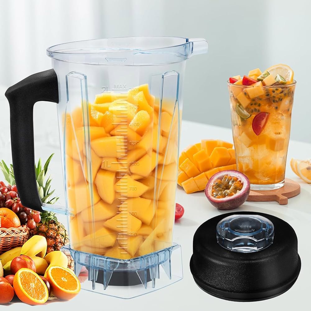 Vitamix 블렌더 피처 64oz, 5200 5000 6500 7500 750 클래식 익스플로러 Vita-Prep vm0101 vm0102 vm0103 vm0197 E310용 - 상세 이미지 2
