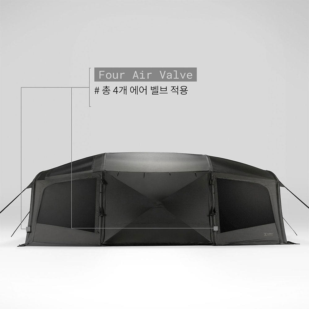 몬테라 큐벡스 6.4 에어쉘터 에어텐트 캠핑텐트 차박 쉘터 - 상세 이미지 2