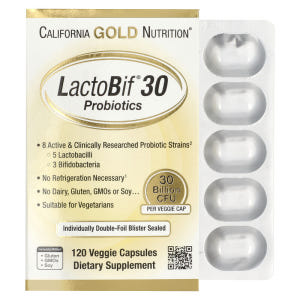 캘리포니아골드 LactoBif 30 프로바이오틱 300억CFU 베지 캡슐... 맛있게 먹은 솔직 후기 - 상품 이미지 1