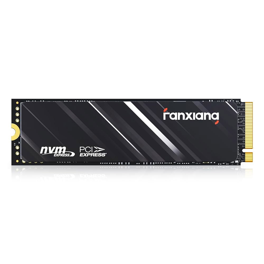 판샹 S501Q SSD 1TB PCle 3.0x4 내장 솔리드 스테이트 드라이브, NVMe M.2 2280 노트북 및 PC 데스크톱용 SLC 캐시 3D NAND 최대 3200MB/ - 상품 이미지