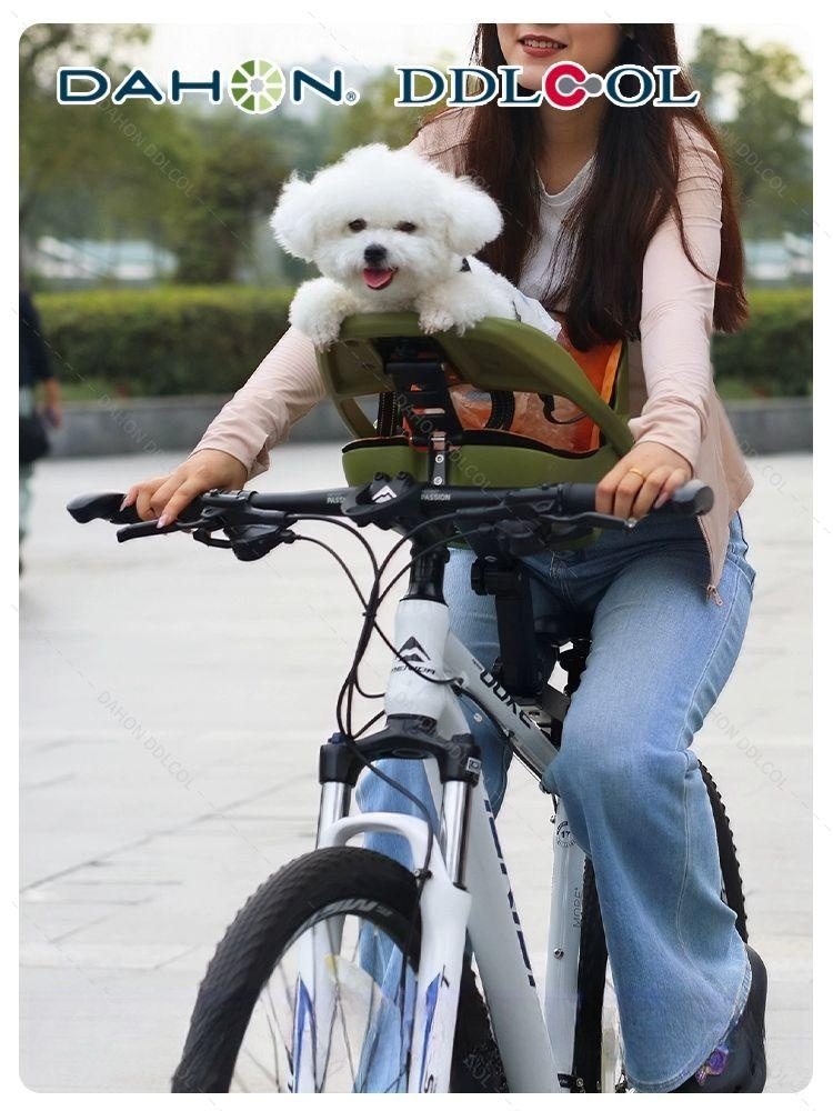 블루바구니 강아지 자전거바구니 이동 산책 반려견 애견 앞가방 개모차 라이딩 - 상세 이미지 3