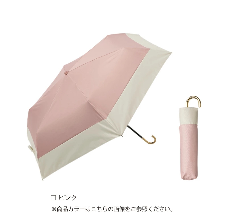 비코즈 일본 양산 PU 투톤 컬러 미니 자외선차단 양우산 because B-093502 - 상세 이미지 3