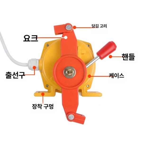 고성능 리셋 스테인리스 스위치 풀 코드 당김 비상정지 경제형 수동 - 상세 이미지 3