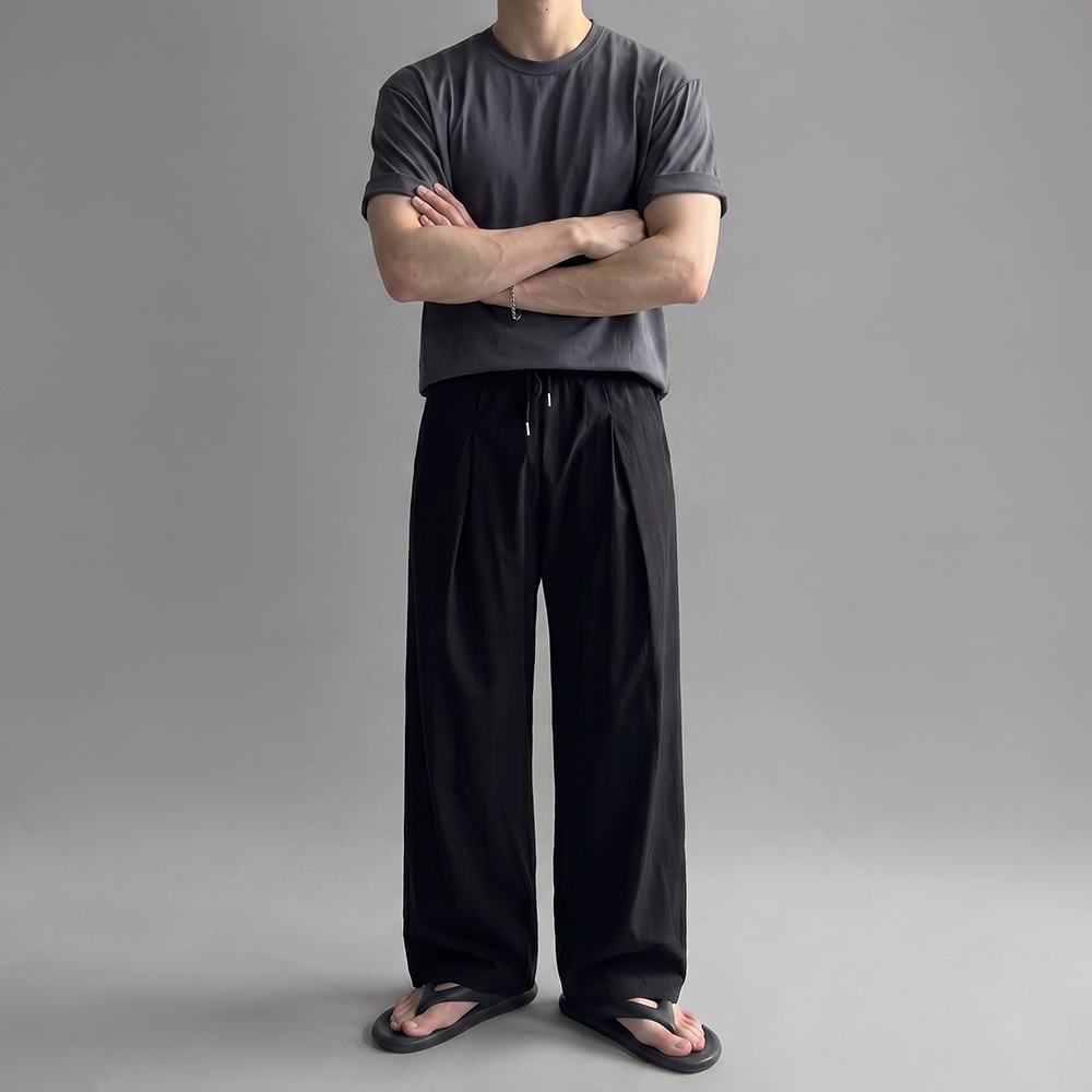 쿨링반팔티 남자흰티 쿨티셔츠 남성오버핏반팔 이미지 8