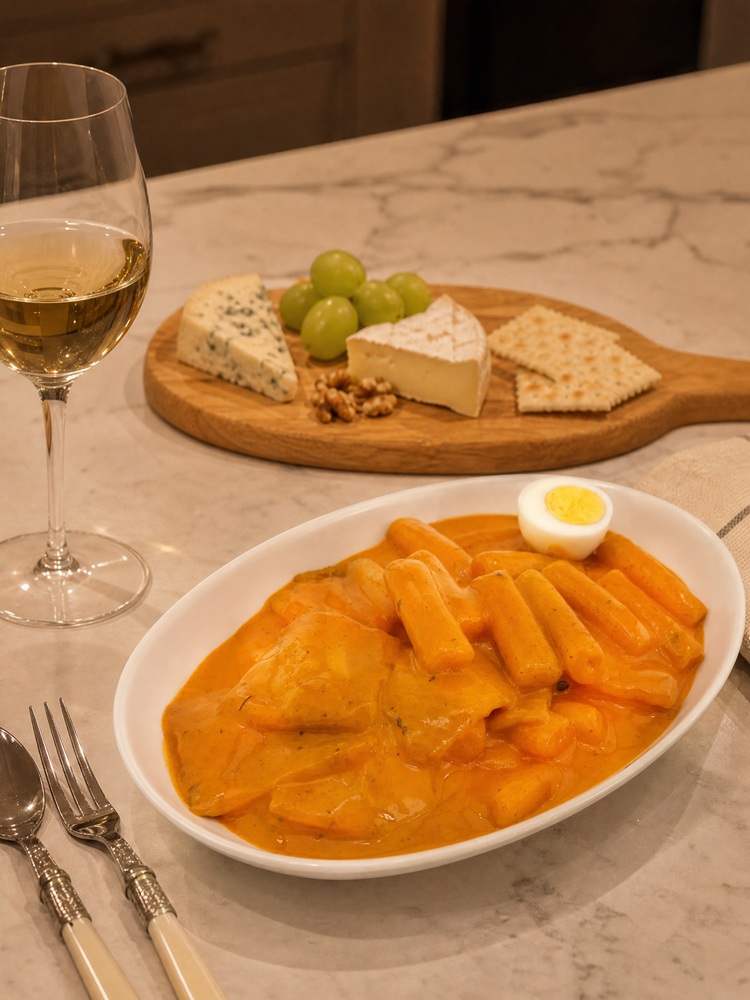 라투이 보통 로제 매콤 떡볶이 분말 밀키트 로제떡볶이, 570g, 1개 - 상세 이미지 3