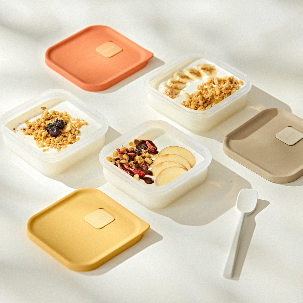 마르쿠진 실리콘 냉동밥 보관용기 350ml 1종, 3P, 1세트 - 상세 이미지 5