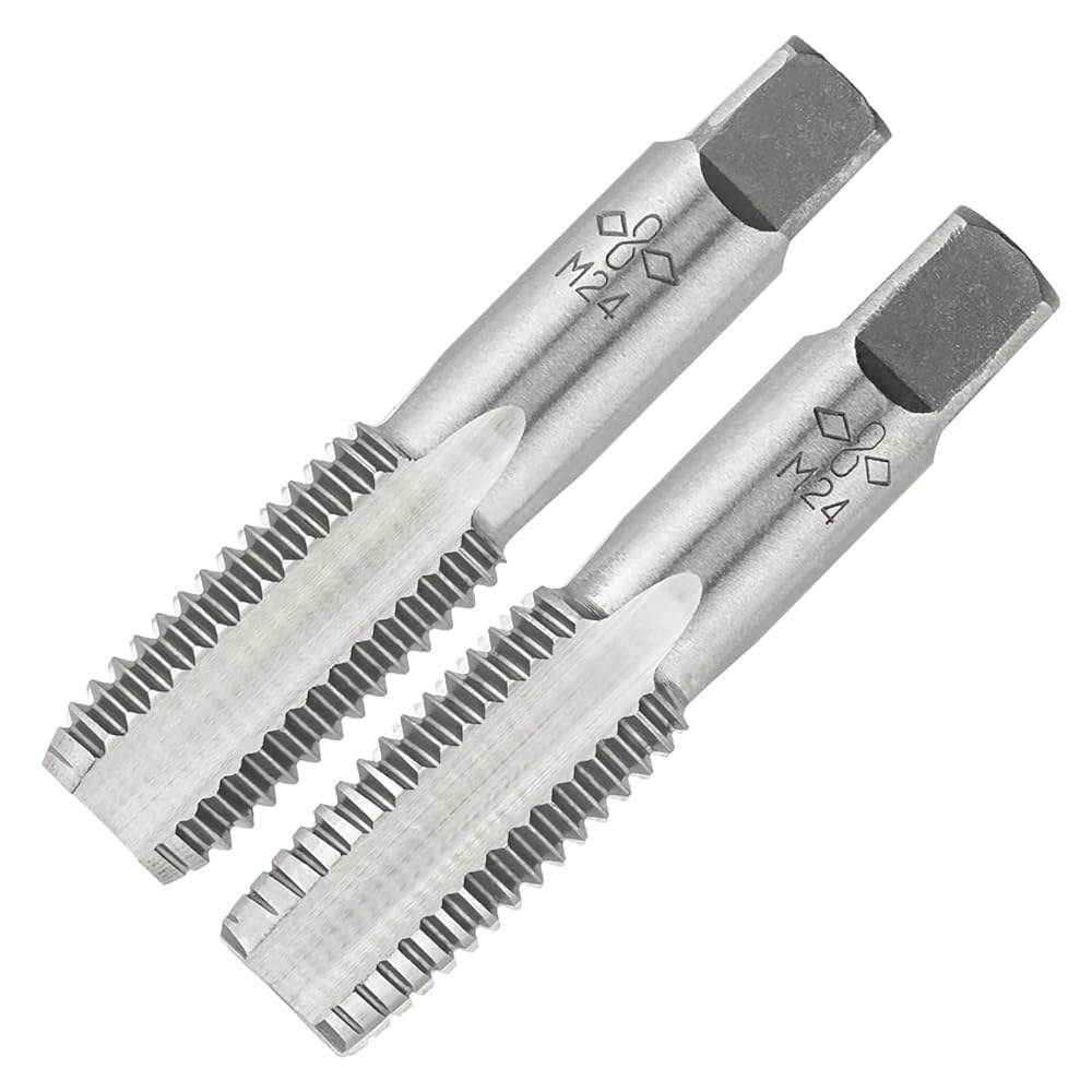 아세틸 M24X3 핸드 탭 및 다이 세트, M24X3mm 메트릭 스레드 라운드 오른손 M22X1.0 - 상세 이미지 2